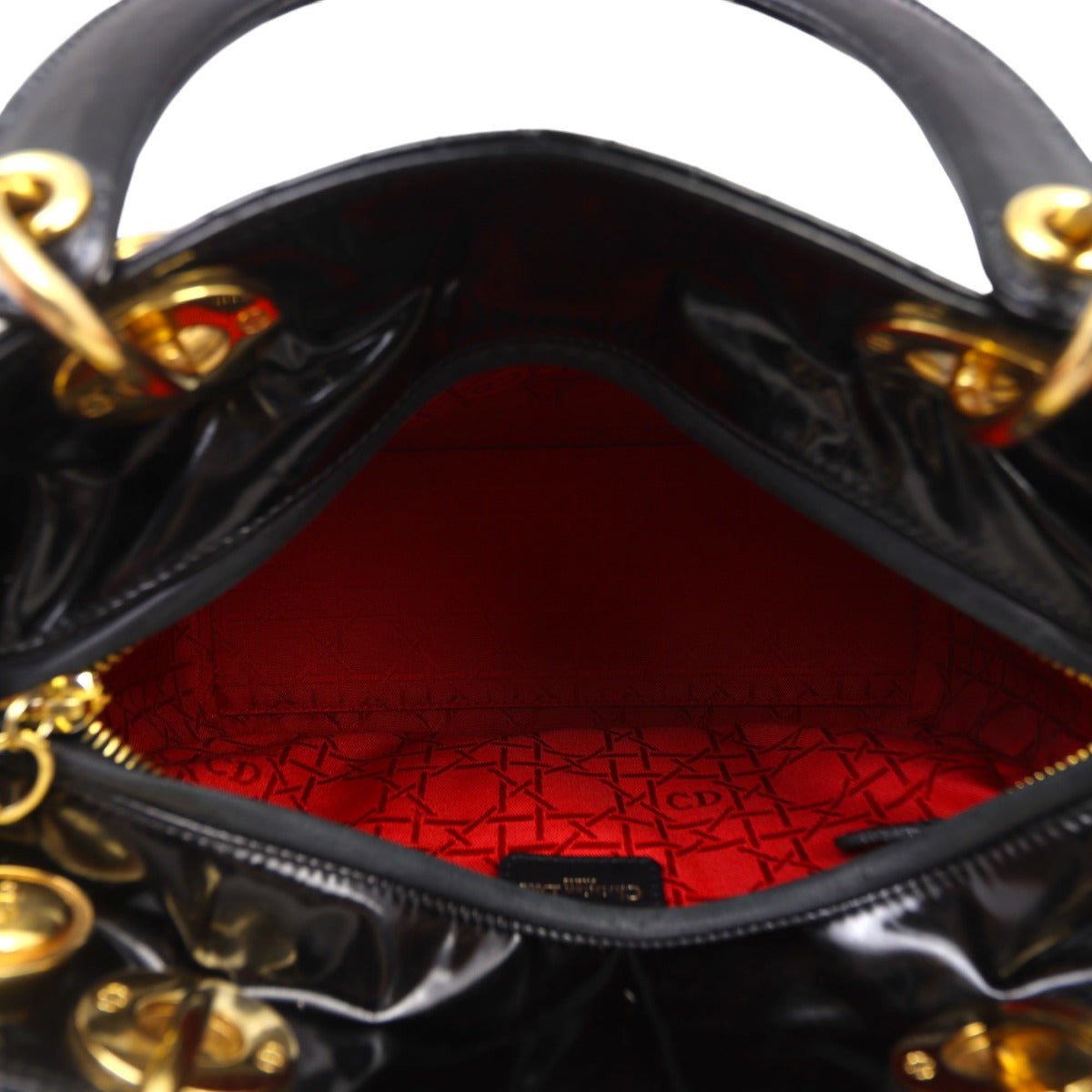 Dior Lady Dior Medium Patent