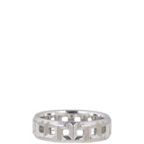 Tiffany & Co T True 18k White Gold Wide Ring