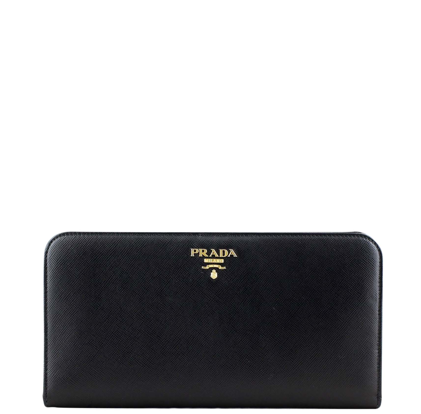 Prada Saffiano Bifold Multicolour Wallet Front