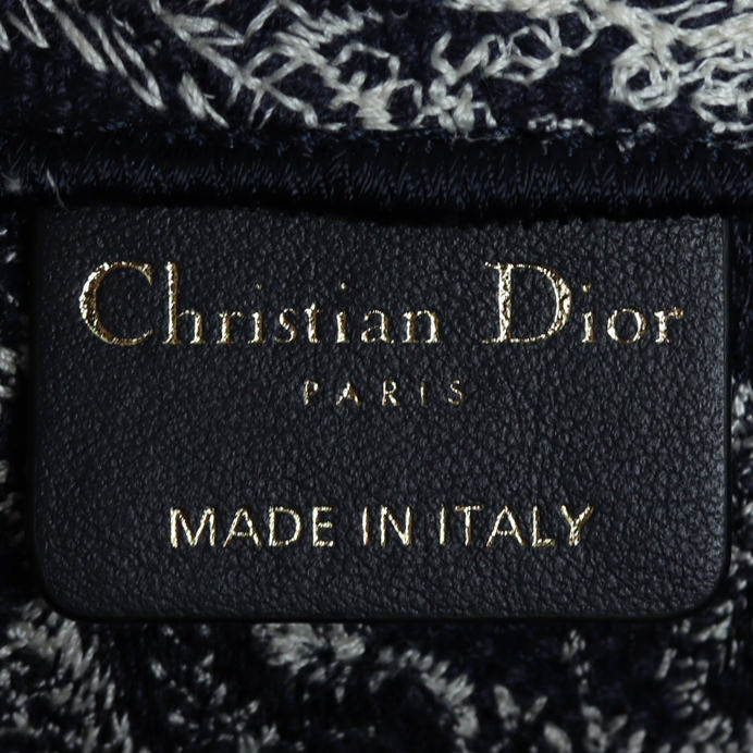 Dior Book Tote Medium Toile de Jouy Reverse Interior Stamp