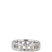 Tiffany & Co T True 18k White Gold Wide Ring