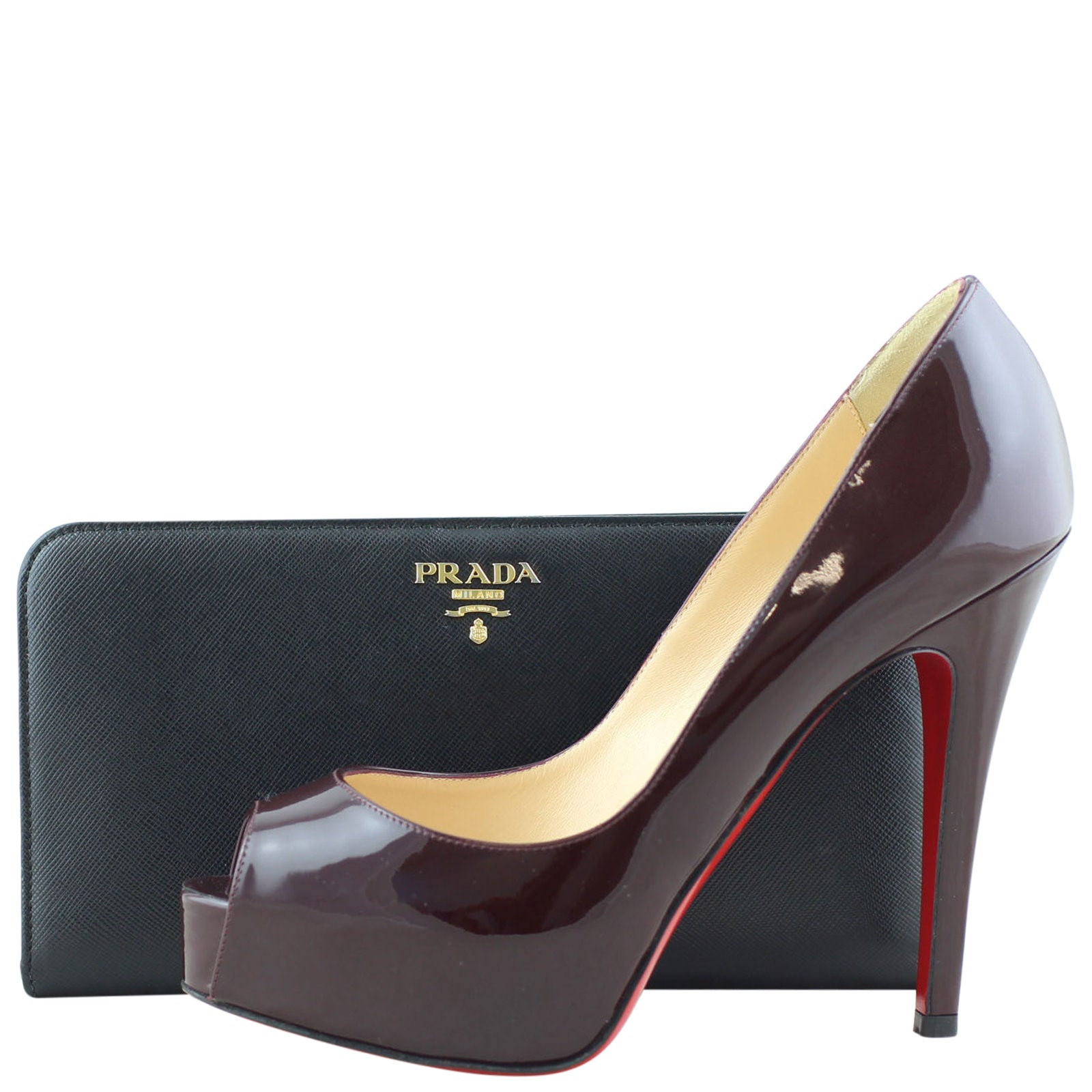 Prada Saffiano Bifold Multicolour Wallet Scale