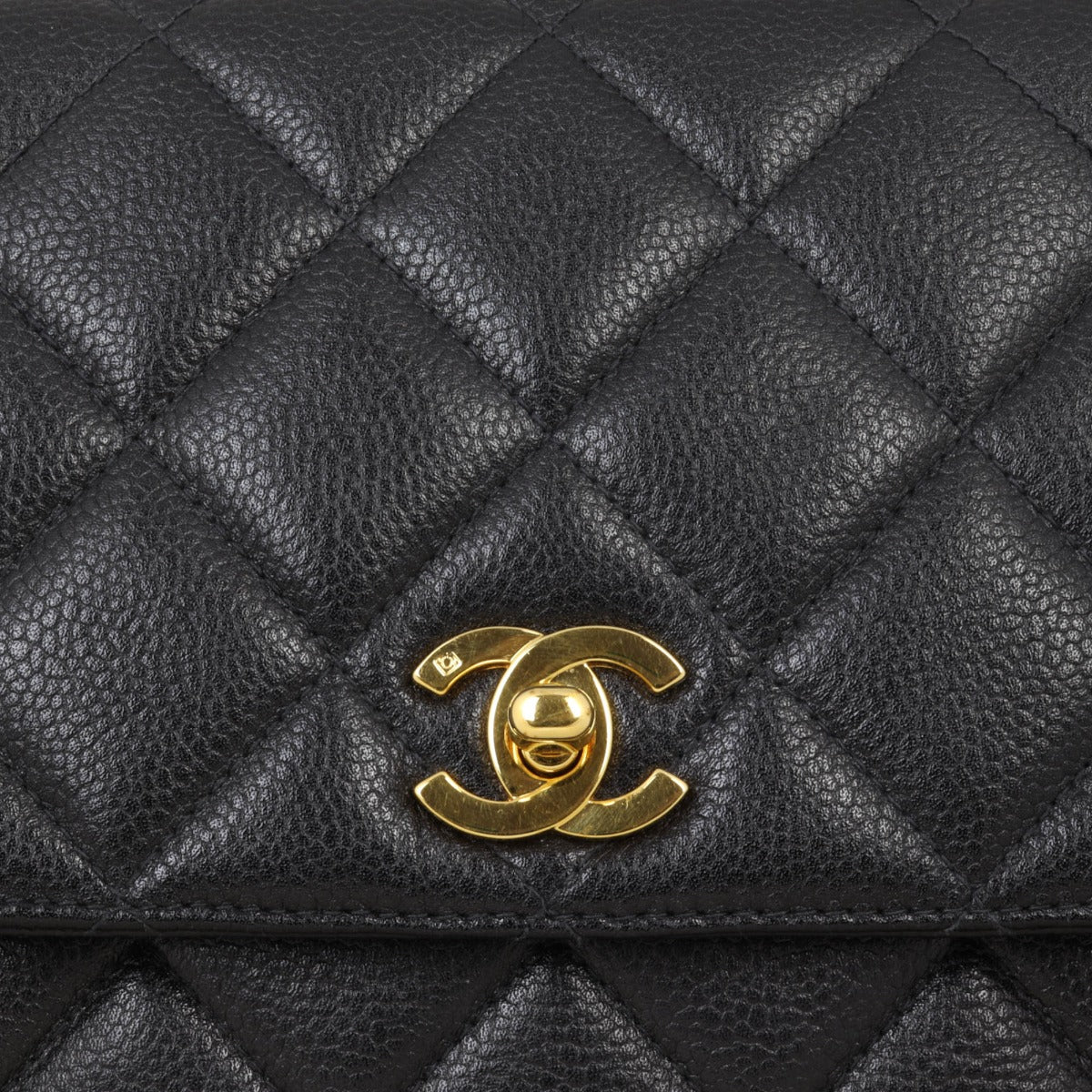 Chanel CC Single Flap Bag | Black