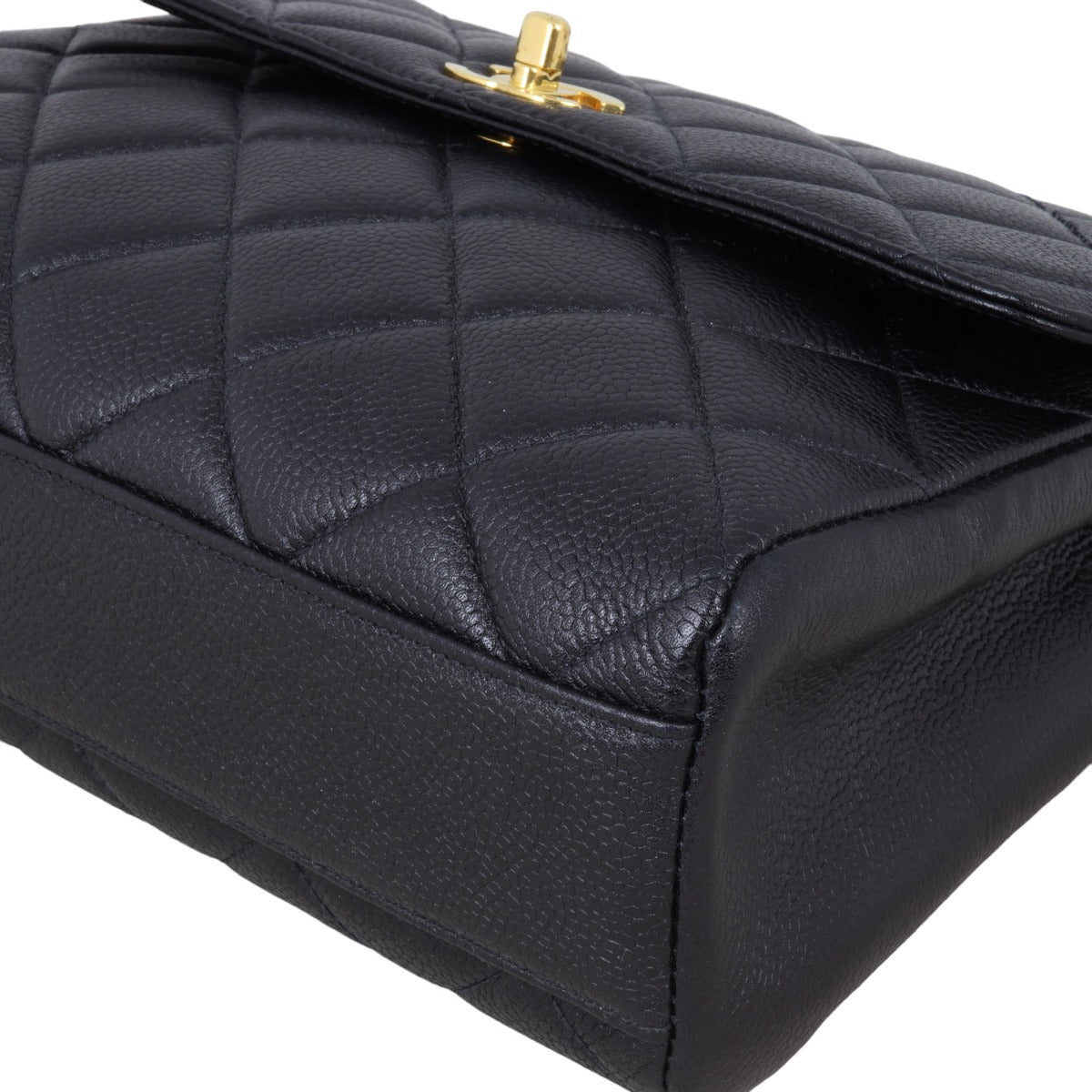 Chanel CC Single Flap Bag | Black