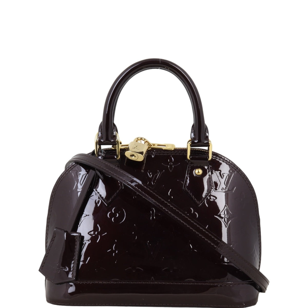 Louis Vuitton Alma BB Monogram Vernis | Amarante