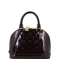 Louis Vuitton Alma BB Monogram Vernis | Amarante