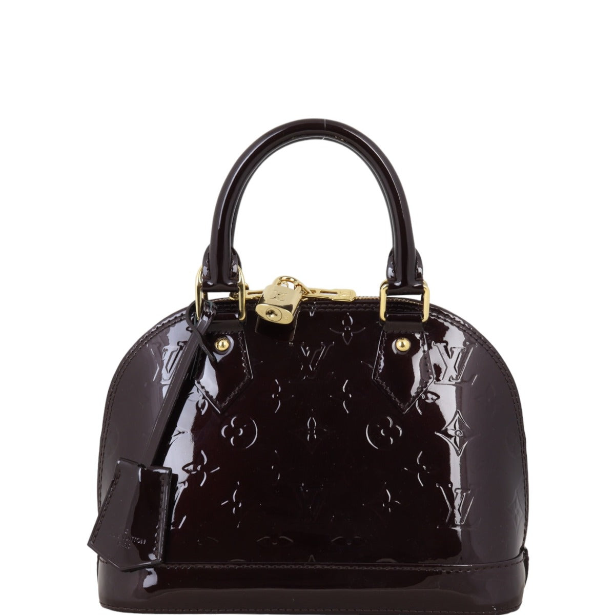 Louis Vuitton Alma BB Monogram Vernis | Amarante