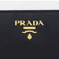 Prada Saffiano Bifold Multicolour Wallet Logo