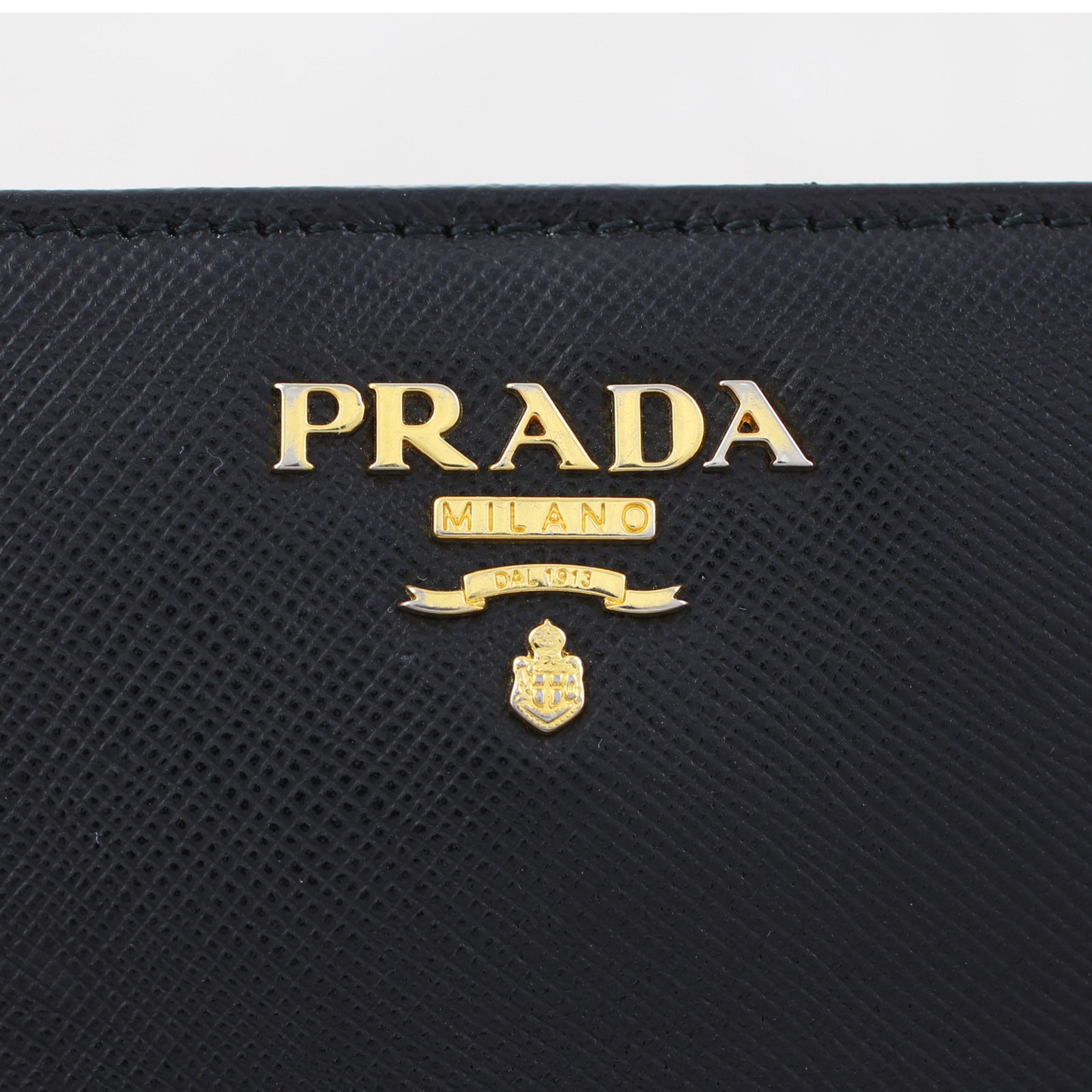 Prada Saffiano Bifold Multicolour Wallet Logo