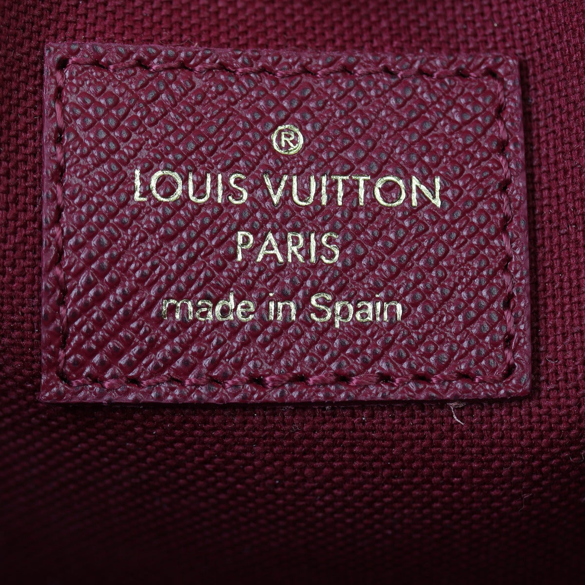 Louis Vuitton Pochette Felicie Monogram  Interior Stamp