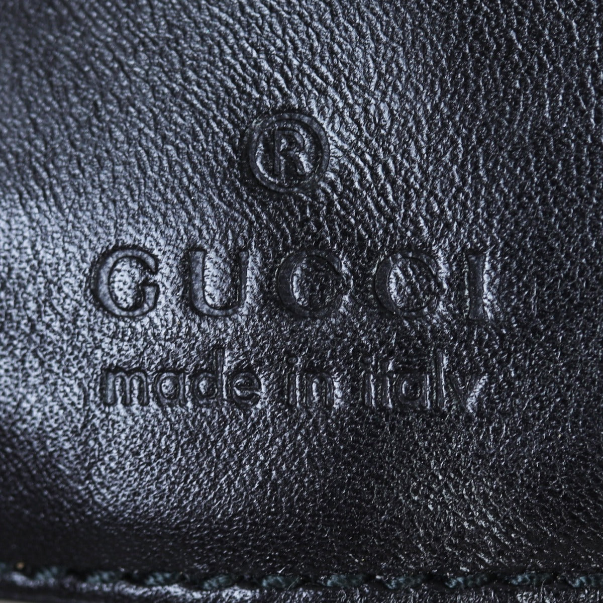 Gucci GG Marmont Matelasse Mini Chain Bag Interior Stamp