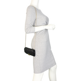 Fendi Baguette FF Embossed Wallet on Chain