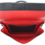 Prada Lux Double Sided Flat Satchel Interior Back