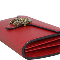 Gucci Dionysus Mini Leather Chain Wallet