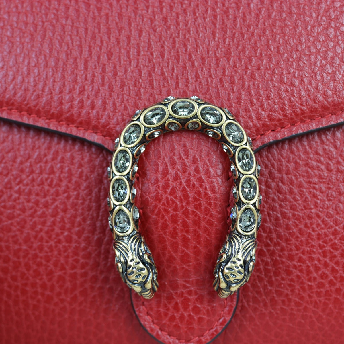 Gucci Dionysus Mini Leather Chain Wallet