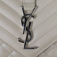 Saint Laurent Monogram Mix Matelasse Envelope Chain Bag Medium Hardware