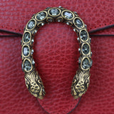 Gucci Dionysus Super Mini Chain Bag (red) Hardware