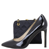 Chanel Vintage Kisslock Satin Mini Bag