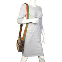 Gucci GG Jumbo Canvas Messenger Bag