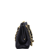Chanel Vintage Kisslock Satin Mini Bag