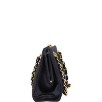 Chanel Vintage Kisslock Satin Mini Bag