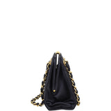 Chanel Vintage Kisslock Satin Mini Bag