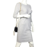 Saint Laurent Kate Tassel Chain Bag Small Suede