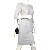 Saint Laurent Kate Tassel Chain Bag Small Suede