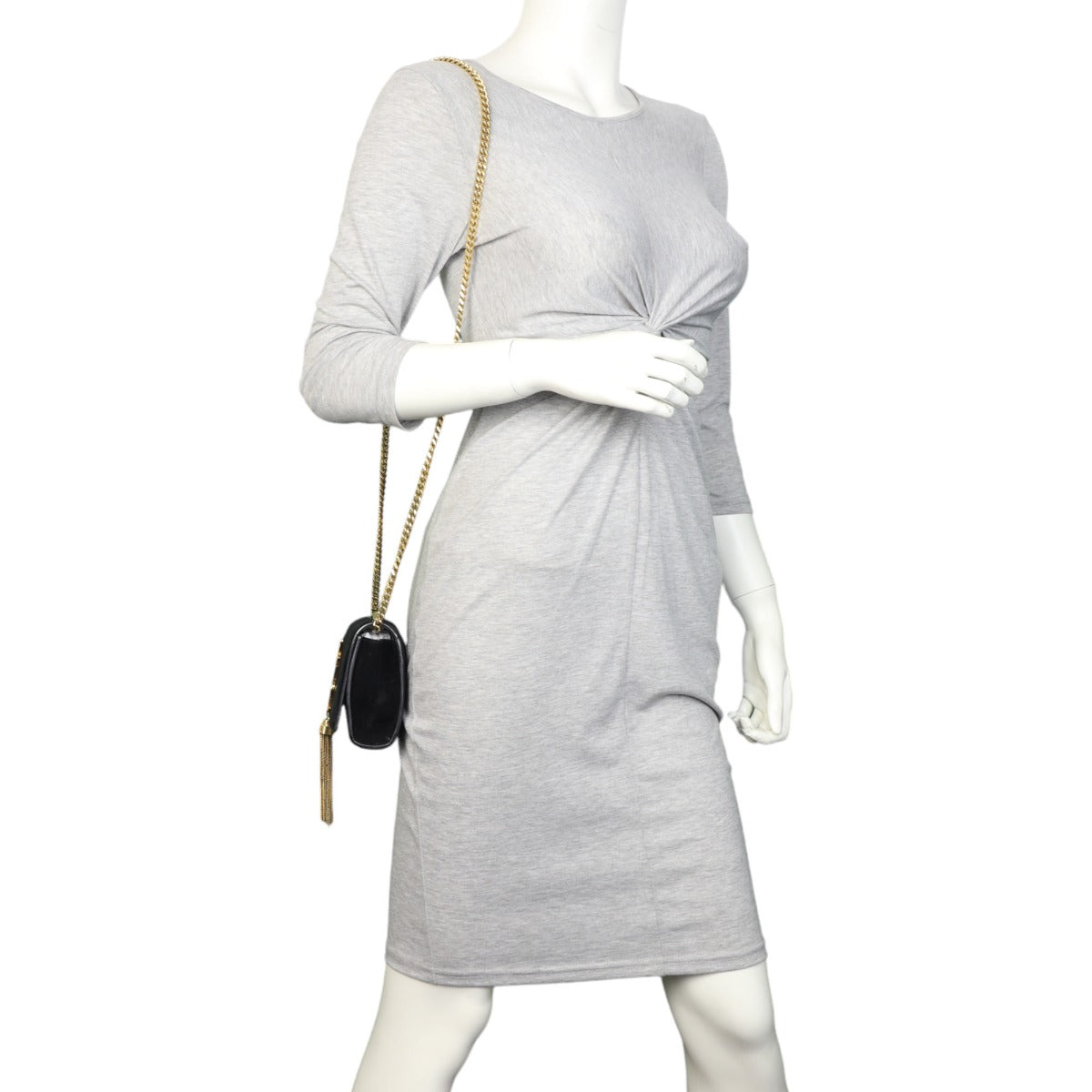 Saint Laurent Kate Tassel Chain Bag Small Suede