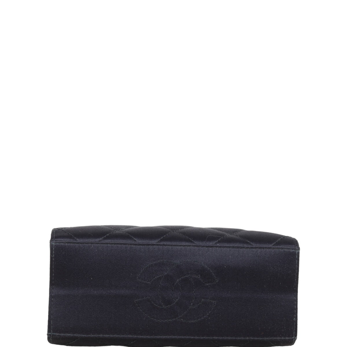 Chanel Vintage Kisslock Satin Mini Bag