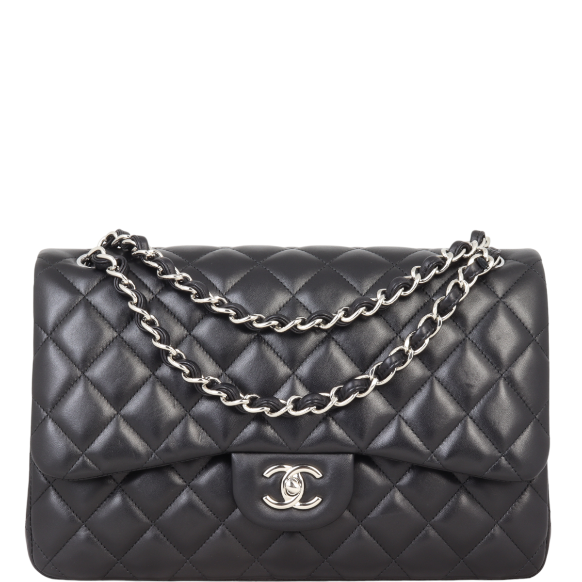 Chanel Classic Double Flap Jumbo | Lambskin SHW