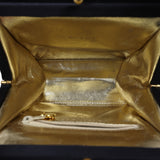 Chanel Vintage Kisslock Satin Mini Bag