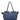Valentino Rolling Rockstud Tote Small Denim