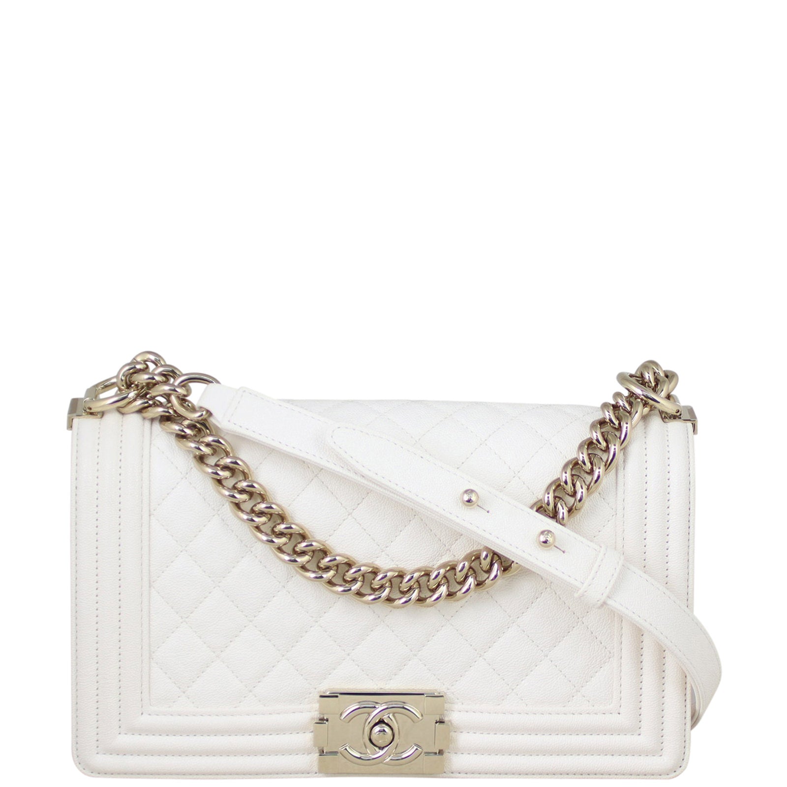 Chanel Boy Old Medium Front Strap