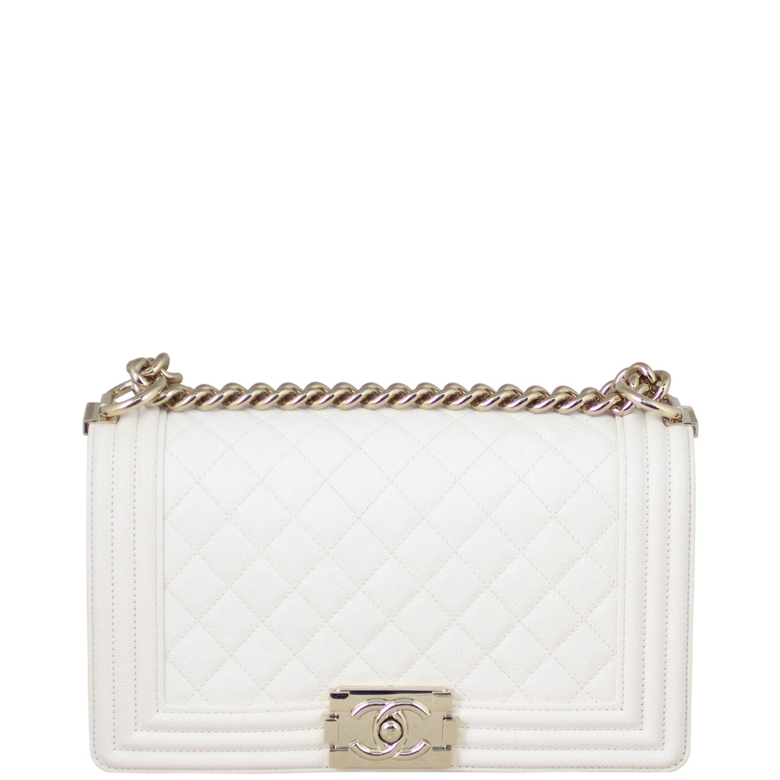 Chanel Boy Old Medium Front