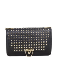 Valentino Rockstud Spike Demilune Bag Medium