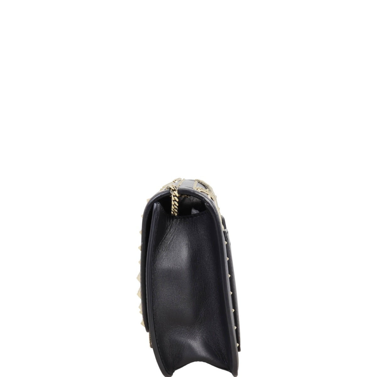 Valentino Rockstud Spike Demilune Bag Medium