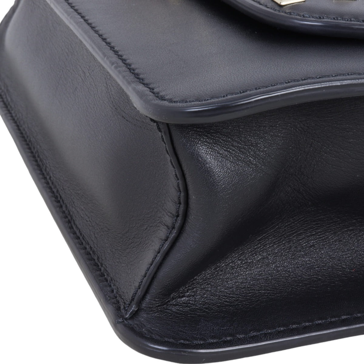 Valentino Rockstud Spike Demilune Bag Medium