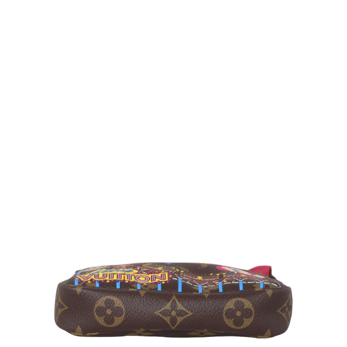 Louis Vuitton Mini Pochette Accessoires Monogram Vivienne Christmas Print 2020