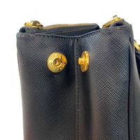 Prada Saffiano Lux Galleria Double Zip Tote Small