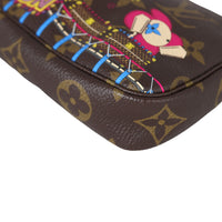 Louis Vuitton Mini Pochette Accessoires Monogram Vivienne Christmas Print 2020