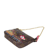 Louis Vuitton Mini Pochette Accessoires Monogram Vivienne Christmas Print 2020