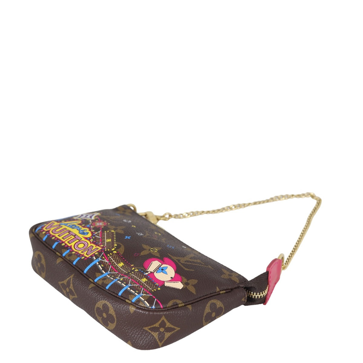 Louis Vuitton Mini Pochette Accessoires Monogram Vivienne Christmas Print 2020