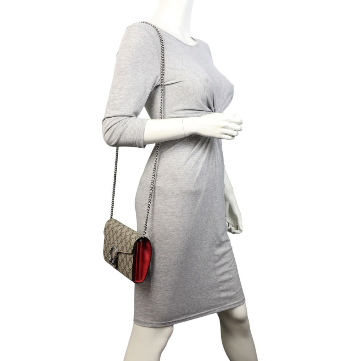 Gucci Dionysus GG Supreme Chain Wallet