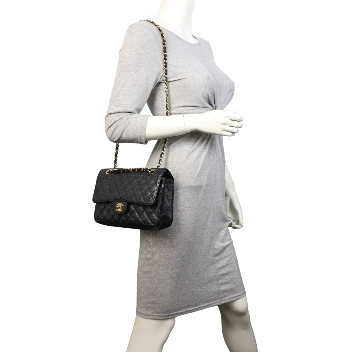 Chanel Classic Double Flap Medium | Caviar