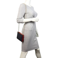 Louis Vuitton Double Zip Pochette Monogram Empreinte