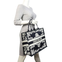 Dior Book Tote Large Cornely Embroidered