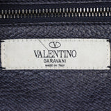 Valentino Rolling Rockstud Tote Small Denim