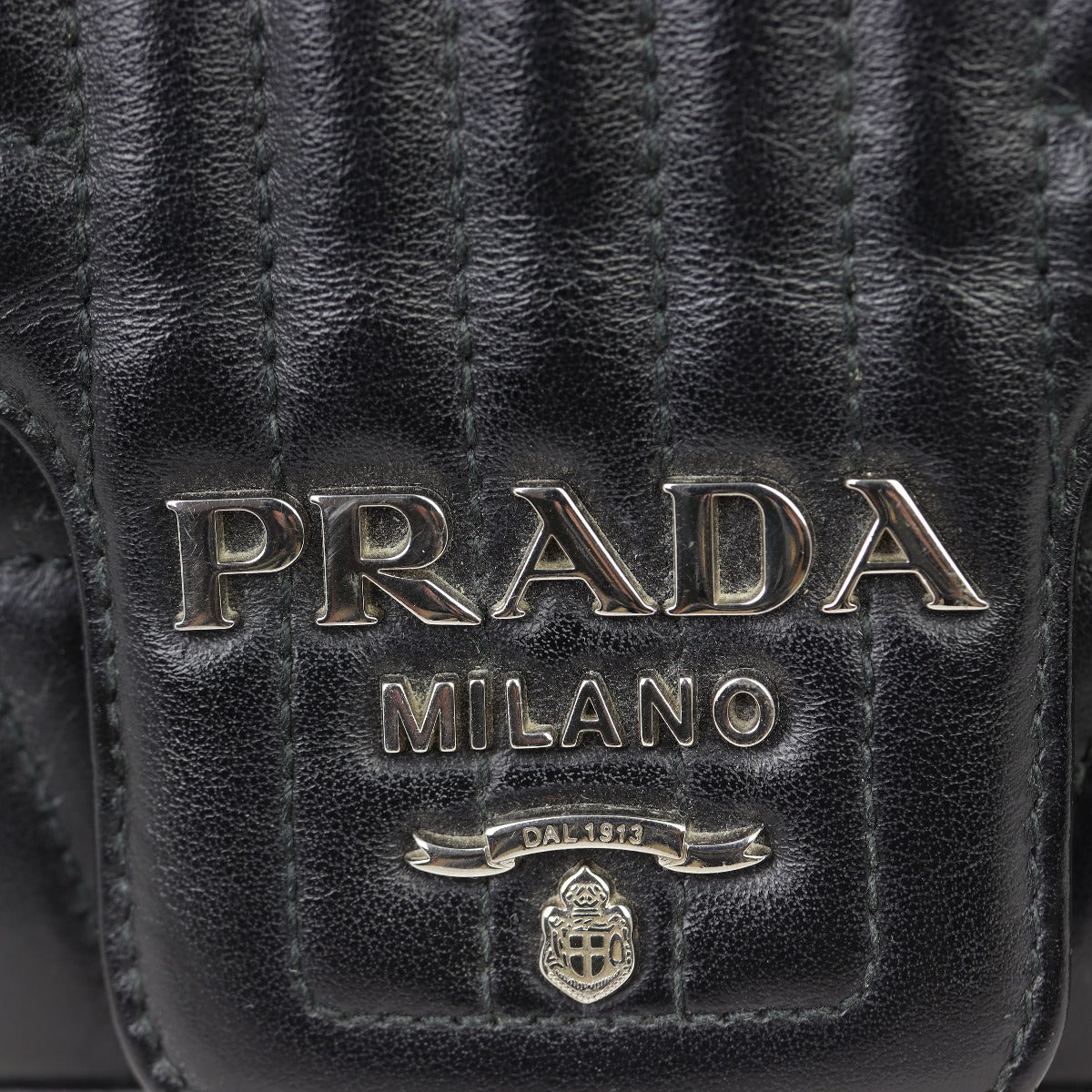Prada Diagramme Medium Shoulder Bag