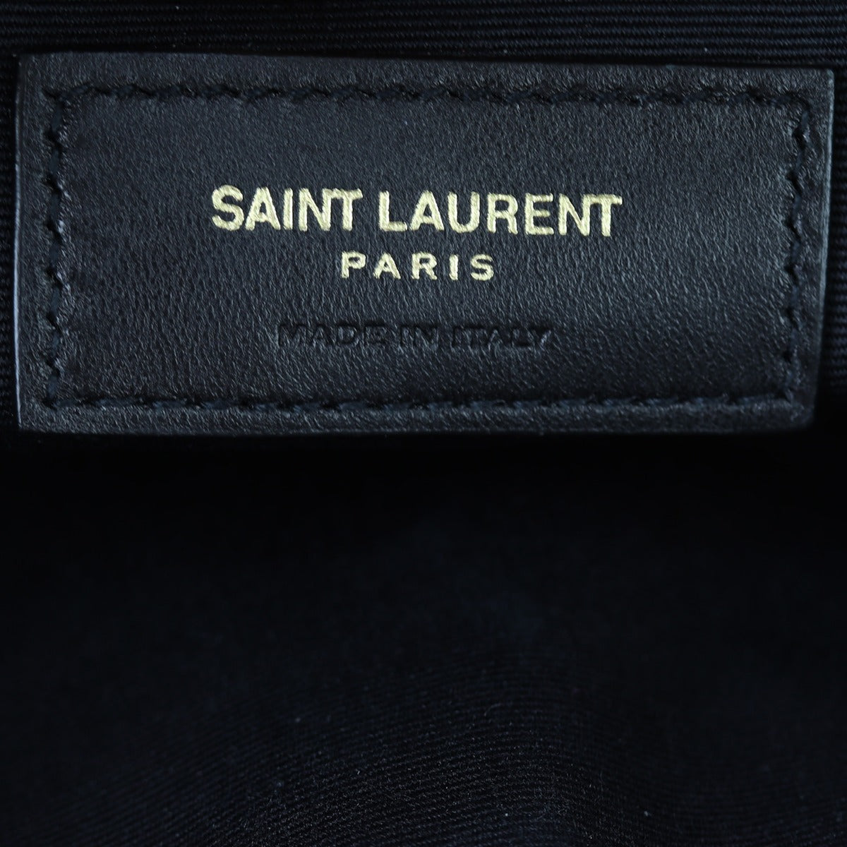 Saint Laurent Lou Camera Bag Interior Stamp